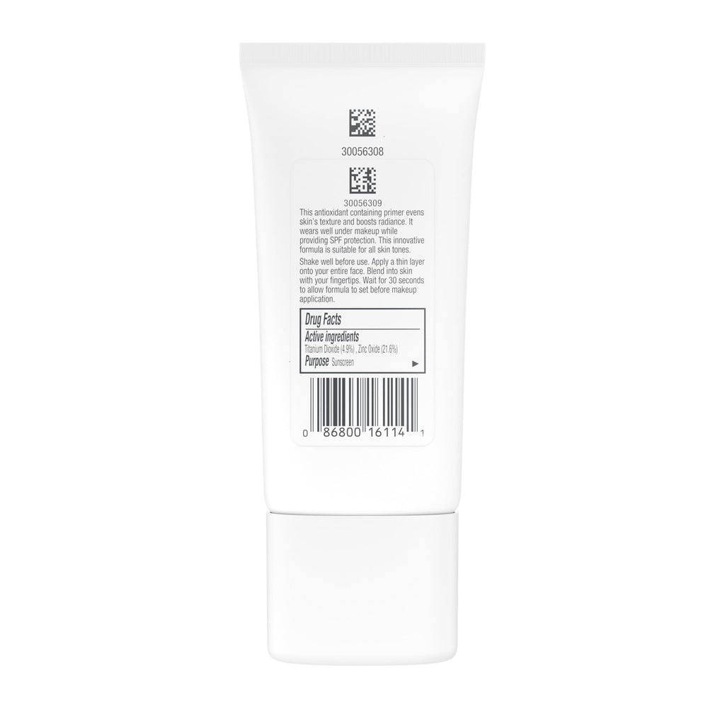 Neutrogena Healthy Skin Invisibly Radiant UV Face Primer with SPF 30, Mineral Sunscreen Makeup Primer, Broad Spectrum SPF 30, Suitable for All Skin Types, 1 fl. oz