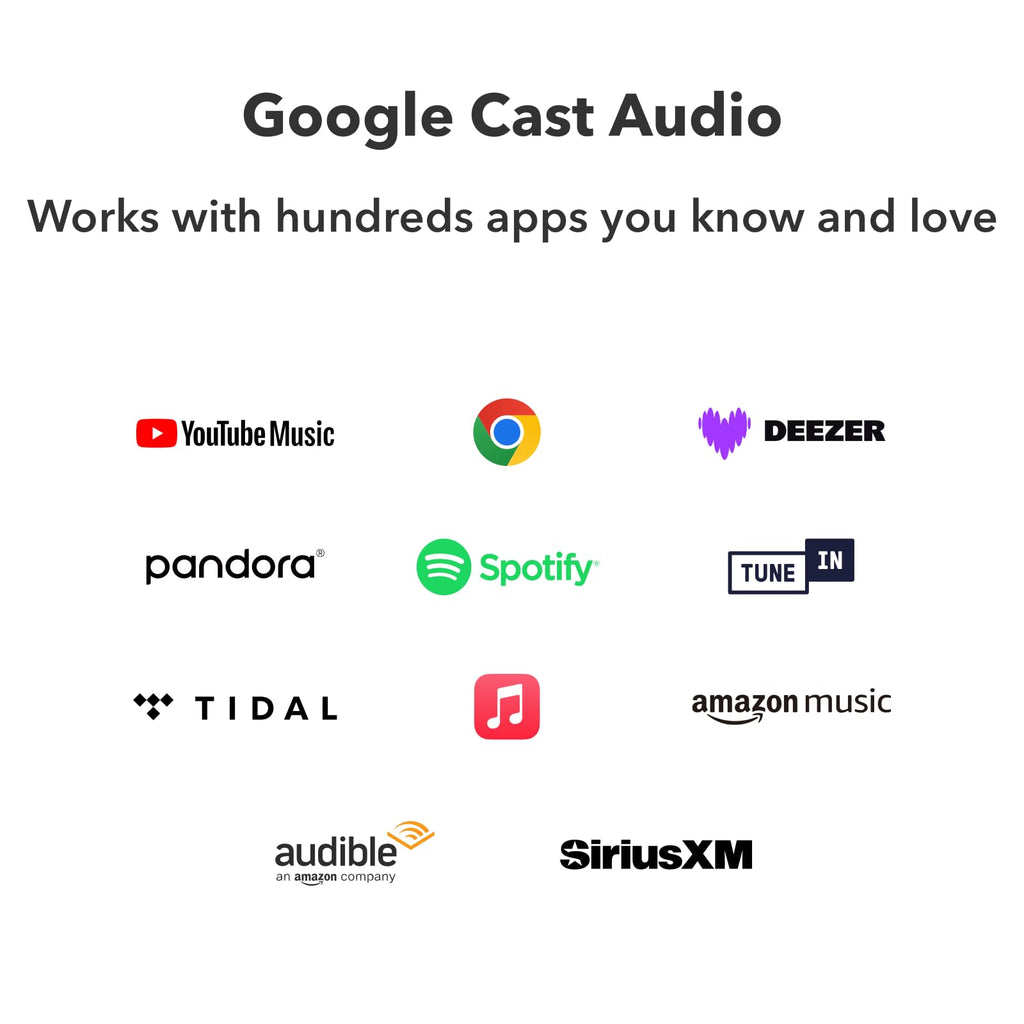 WiiM Pro AirPlay 2 Receiver, Google Cast Audio, WiFi Multiroom Streamer, Compatible with Alexa, Siri and Google Assistant, Stream Hi-Res Audio from Spotify, Amazon Music, Tidal and More