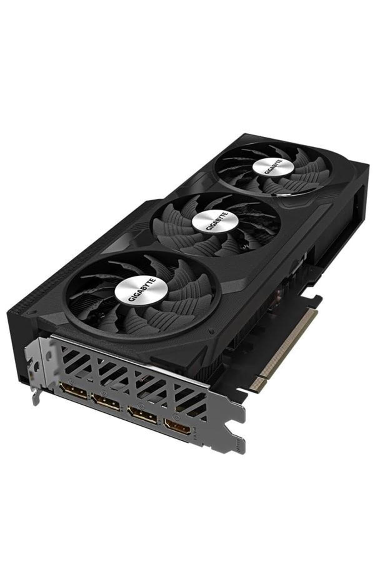 Gigabyte GeForce RTX 4070 WINDFORCE OC 12GB Graphics Card - 12GB DDRX6 21Gbps, PCI-E 4.0, DisplayPort 1.4, HDMI 2.1a, NVIDIA DLSS 3, Ada Lovelace Arch, GV-N4070WF3OC-12GD, Black, 930g