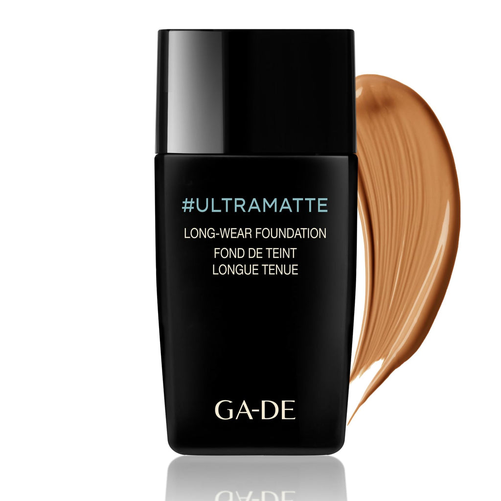 GA-DE Ultramate Long-Wear Foundation, 154 - Sweat-Resistant and No-Transfer Cream Foundation - Face Makeup for Flawless Ultra-Matte Finish - 1 oz