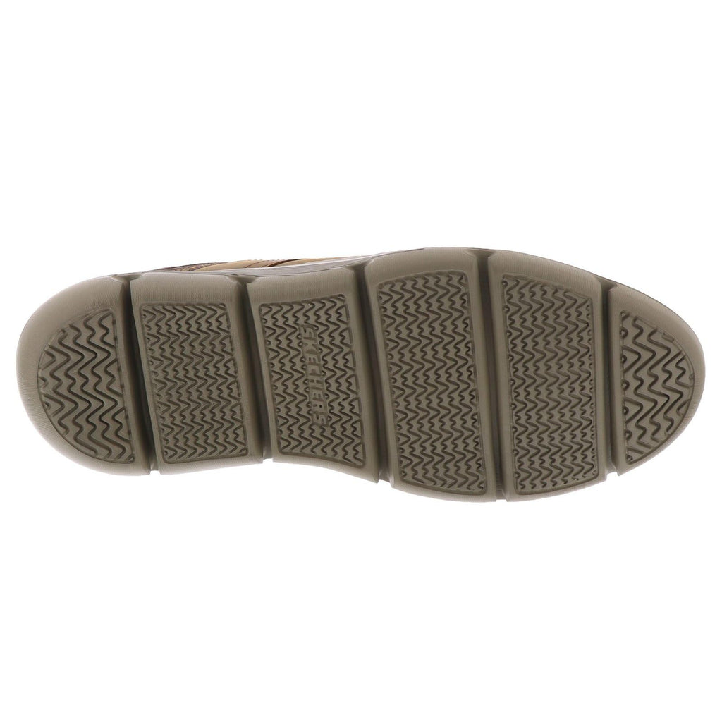 Skechers Men's Slip-ins Garza - Gervin Casual Slip-On Shoes, Dark Brown, 12 Wide