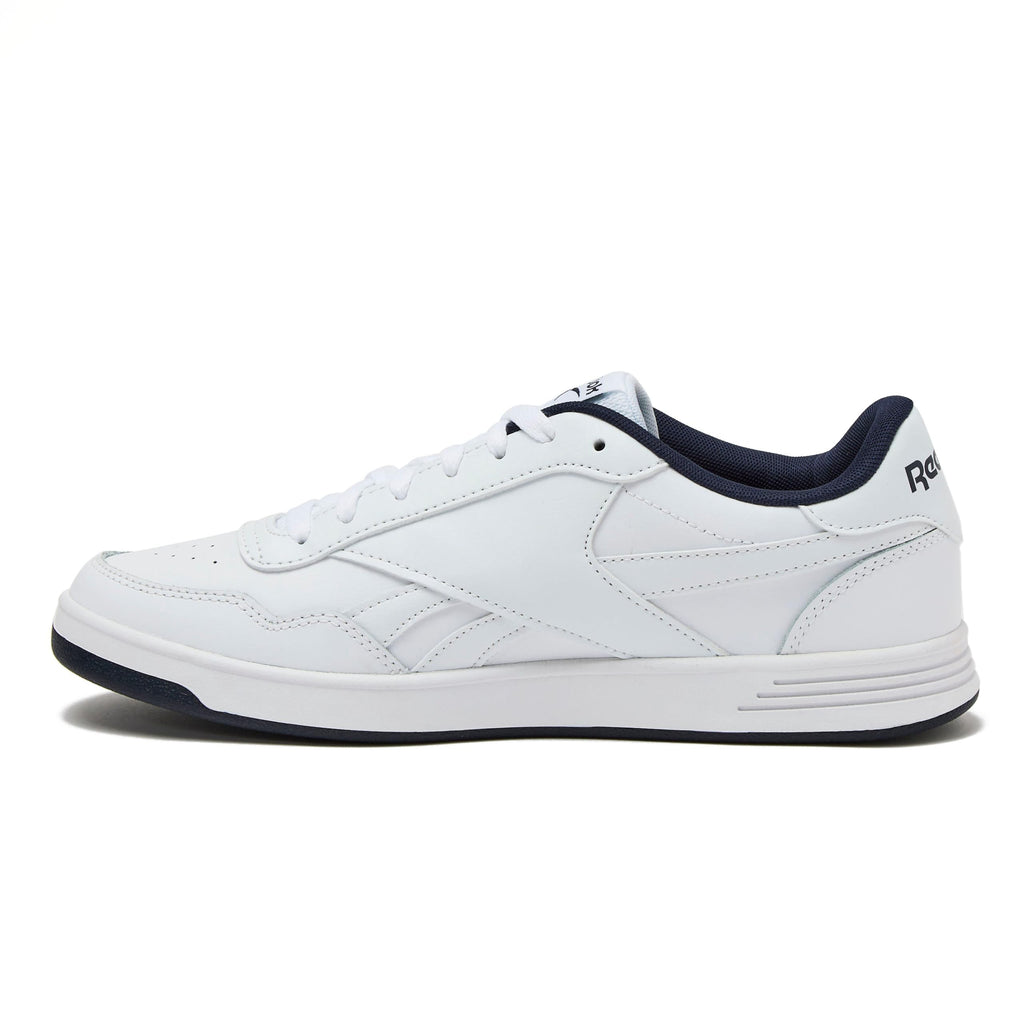 Reebok Court Advance Sneakers for Men - Casual Tennis Mens Shoes Size 6 to 15, White or Black, FFP- Footwear White/Vector Navy/Footwear White, 4.5