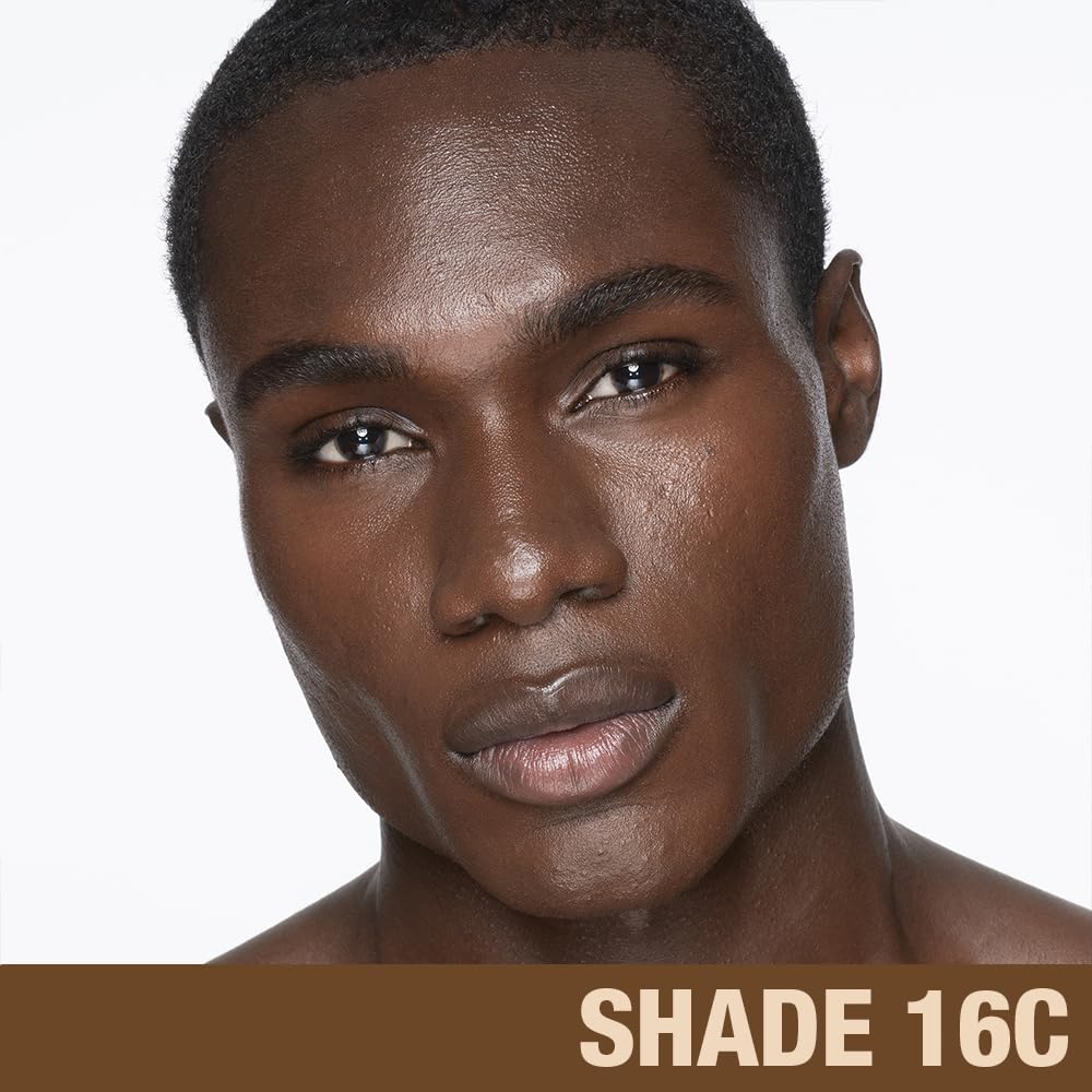 Charlotte Tilbury Beautiful Skin Medium Coverage Hydrating Foundation - Buildable Liquid Makeup for Instant Glow, Plumping Hydration & Lasting Skincare Benefits - 16 Cool