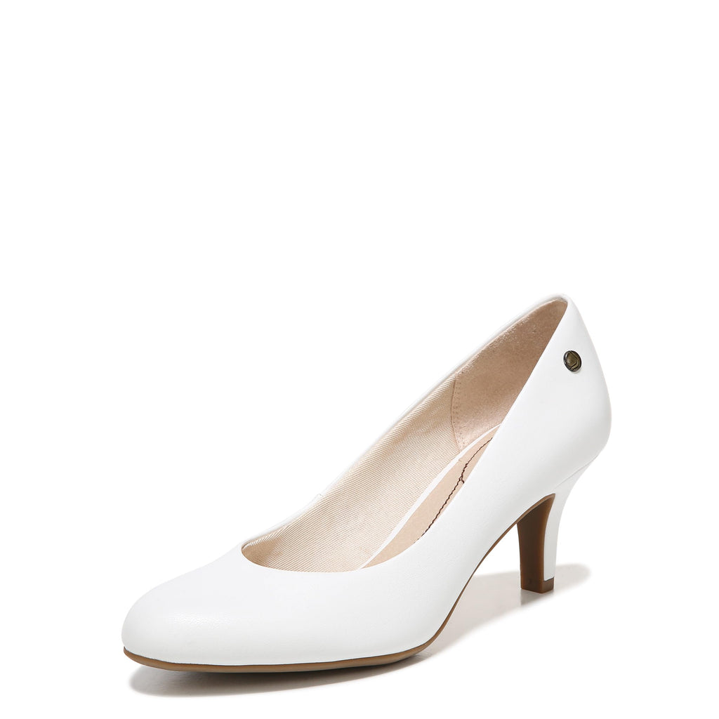 LifeStride Womens Parigi Pumps White 11 M
