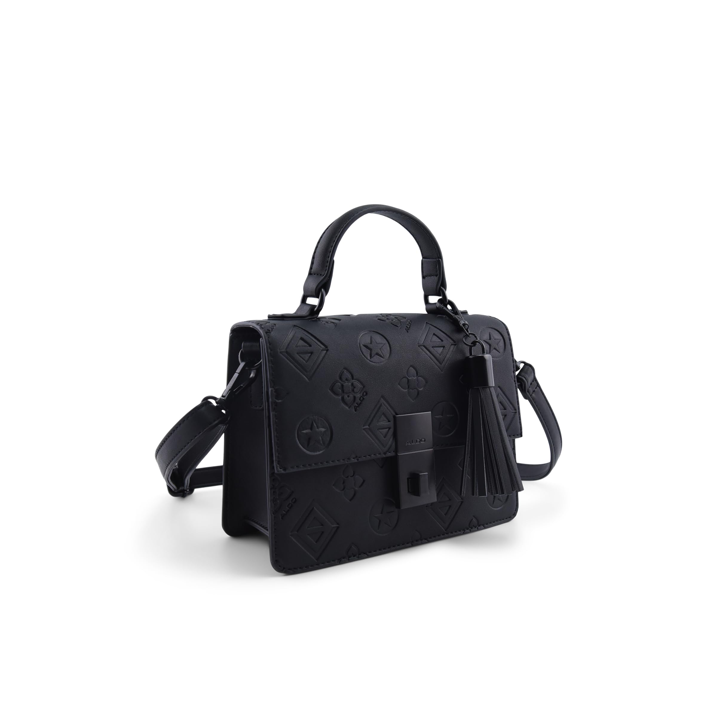 Aldo Women's Bovan Top Handle Bag, Open Black