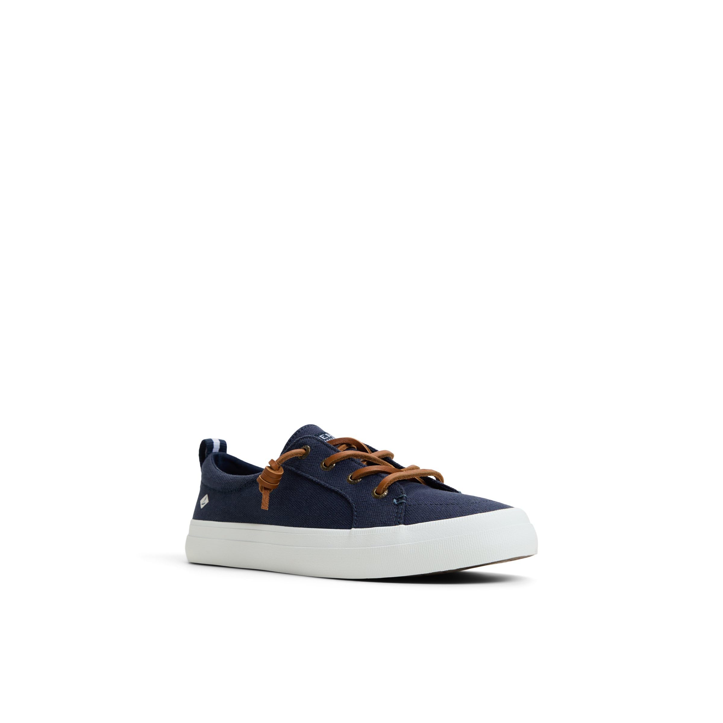 Sperry Women's Crest Vibe Sneaker, Navy, 7.5