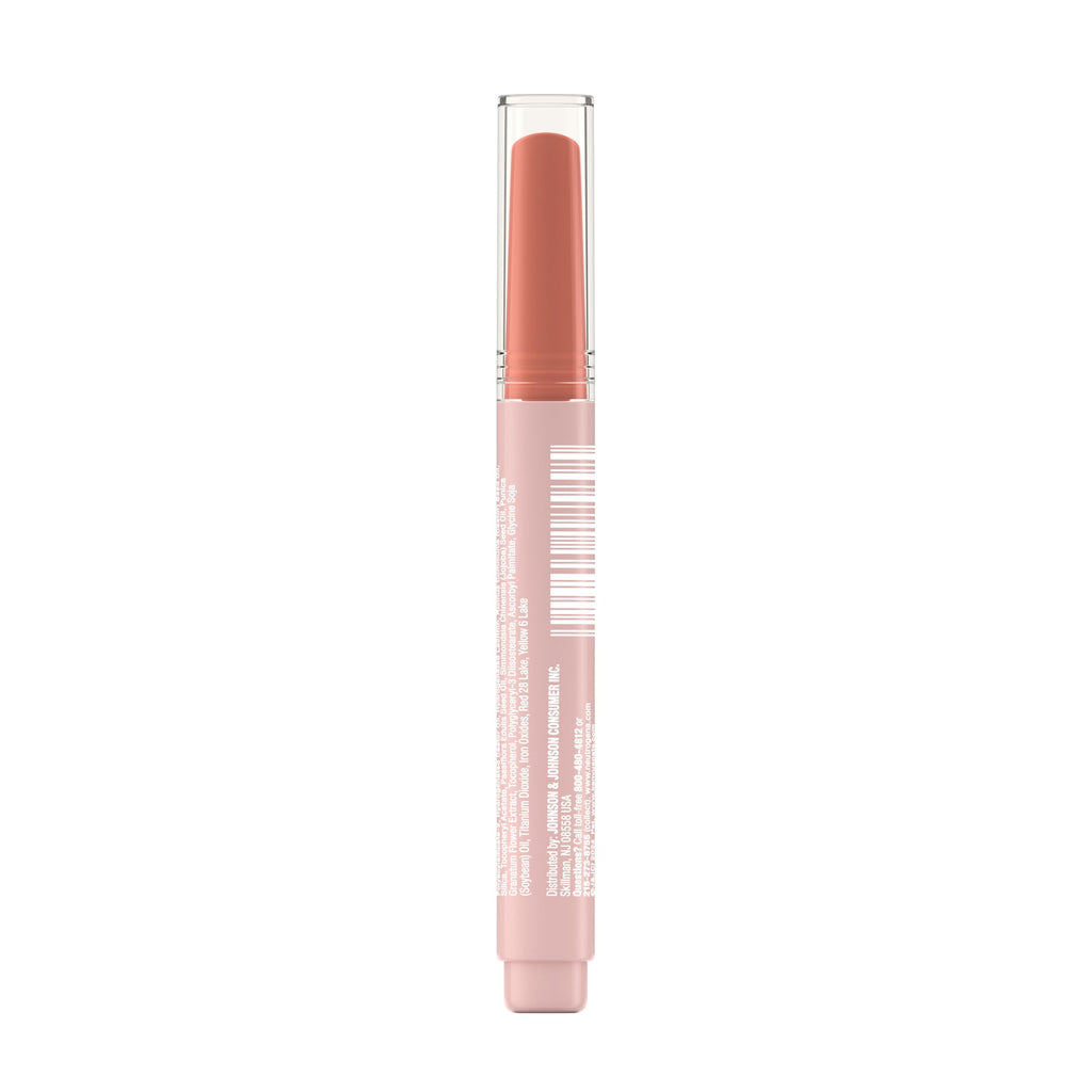 Neutrogena High Shine Glossy Lip, Nourishing Lip Gloss with Maracuja Oil, Antioxidant Vitamin E & Vitamins, Non-Retractable, Buildable Pigmented Color, Temptation, 0.07 oz
