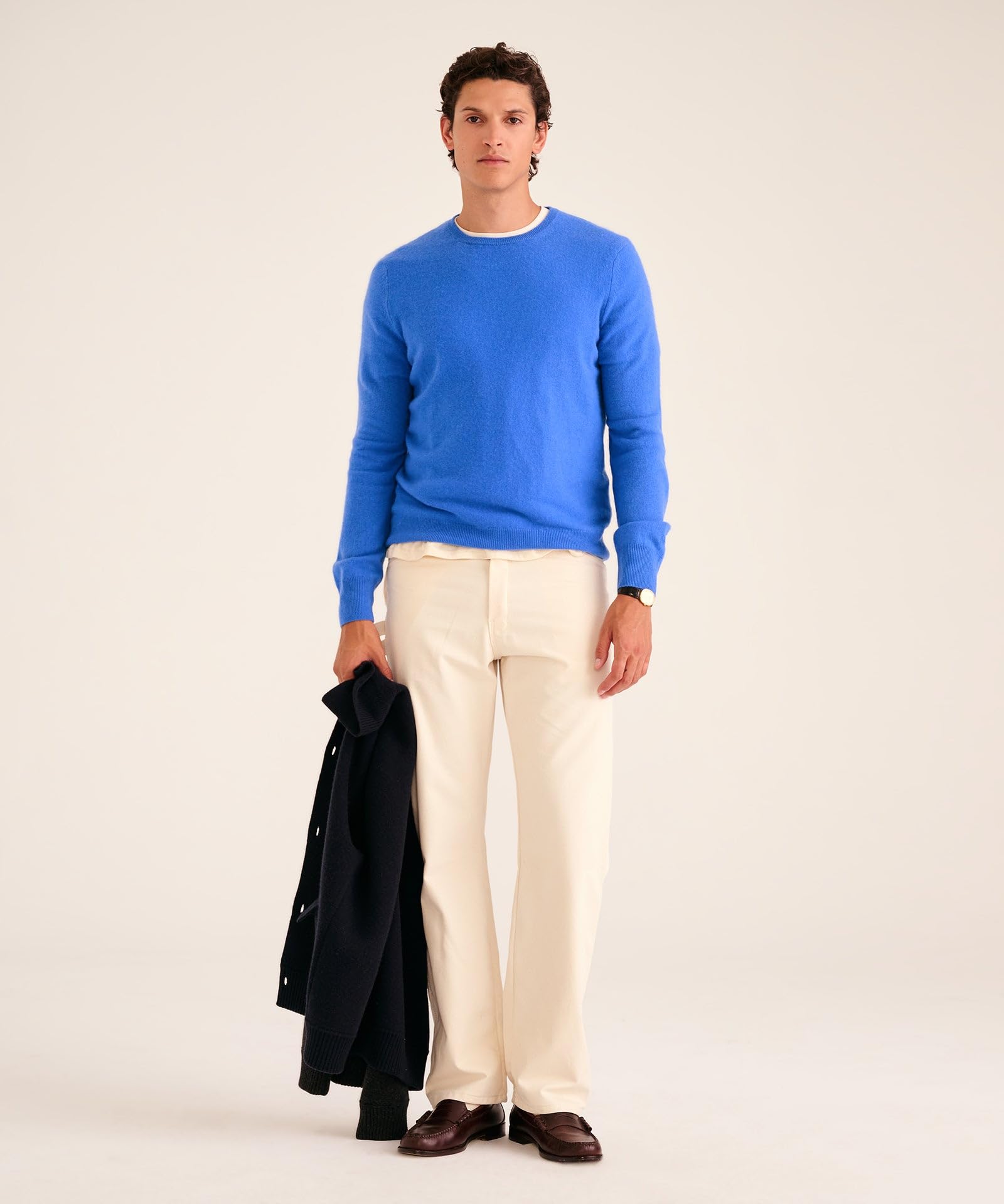 NAADAM Men's Original 100% Pure Cashmere Crewneck Pullover Sweater