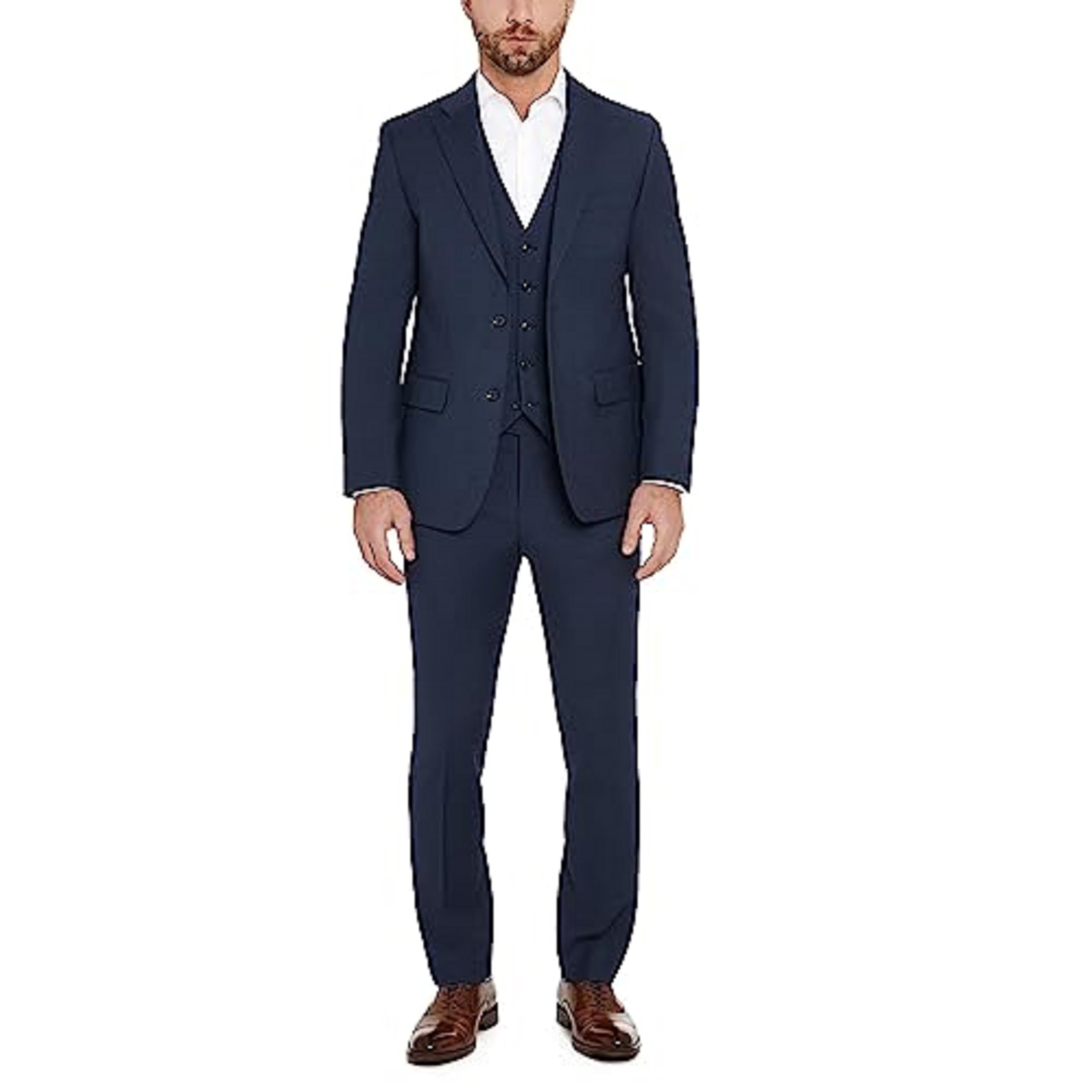 Tommy Hilfiger TH Flex Modern Fit Suit Separates Jacket, Blue, 38 Regular