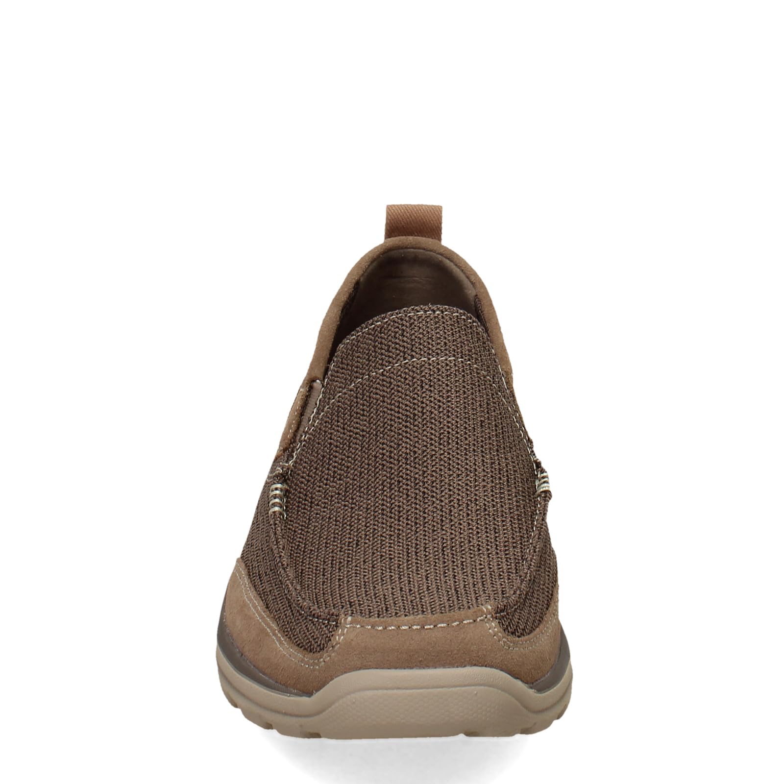 Skechers Men's Superior Milford Slip-On Loafer, Light Brown, 11 M US