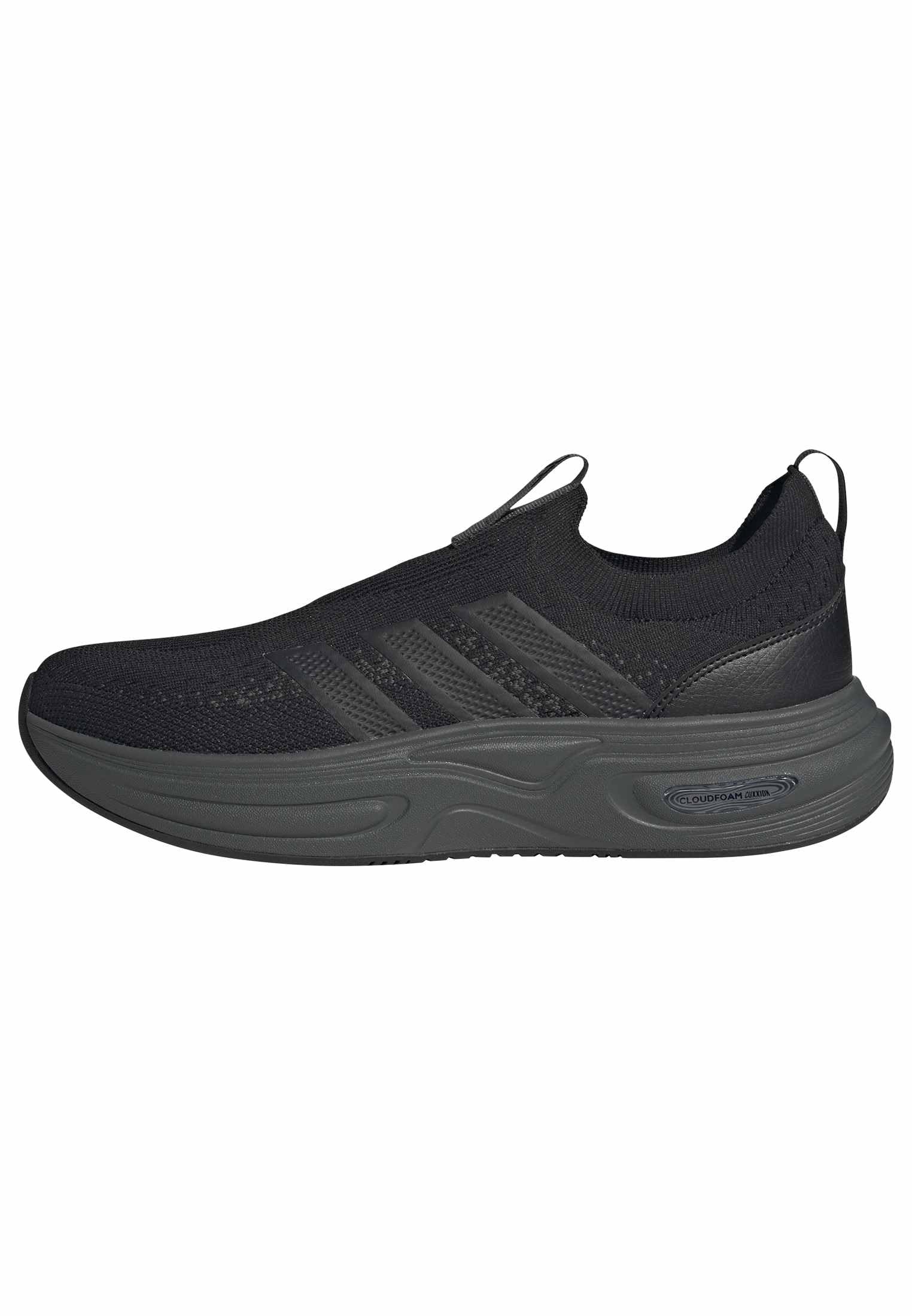 adidas Men's Cloudfoam Cuxxion - Sock, Black/Carbon/Grey, 10.5