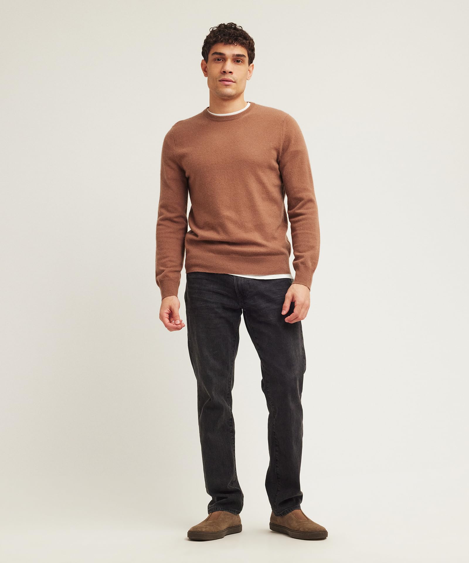 NAADAM Men's Original 100% Pure Cashmere Crewneck Pullover Sweater