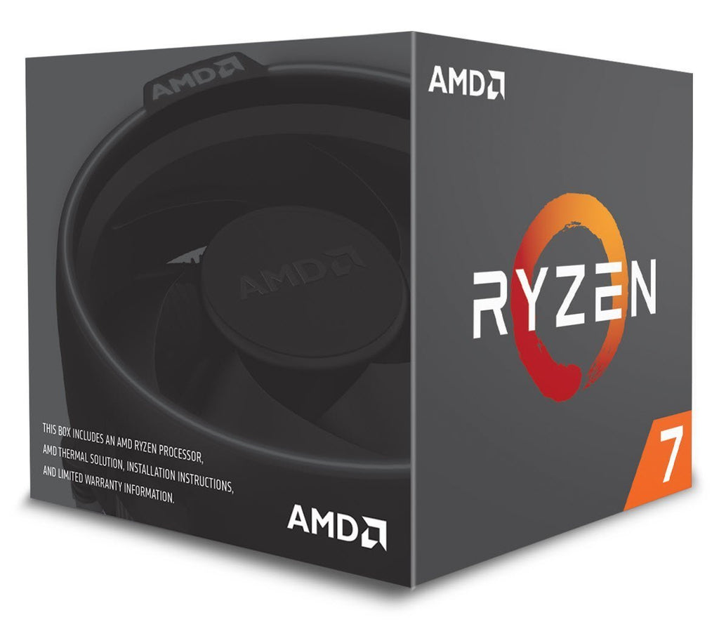AMD Ryzen 7 2700X Processor with Wraith Prism LED Cooler - YD270XBGAFBOX, RGB