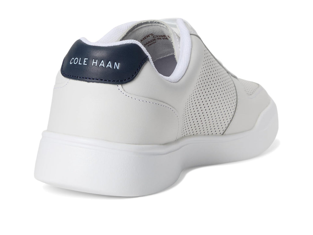 Cole HAAN Mens Grand Crosscourt Modern Perforated Sneaker, Optic White/Peacoat, 11-M US