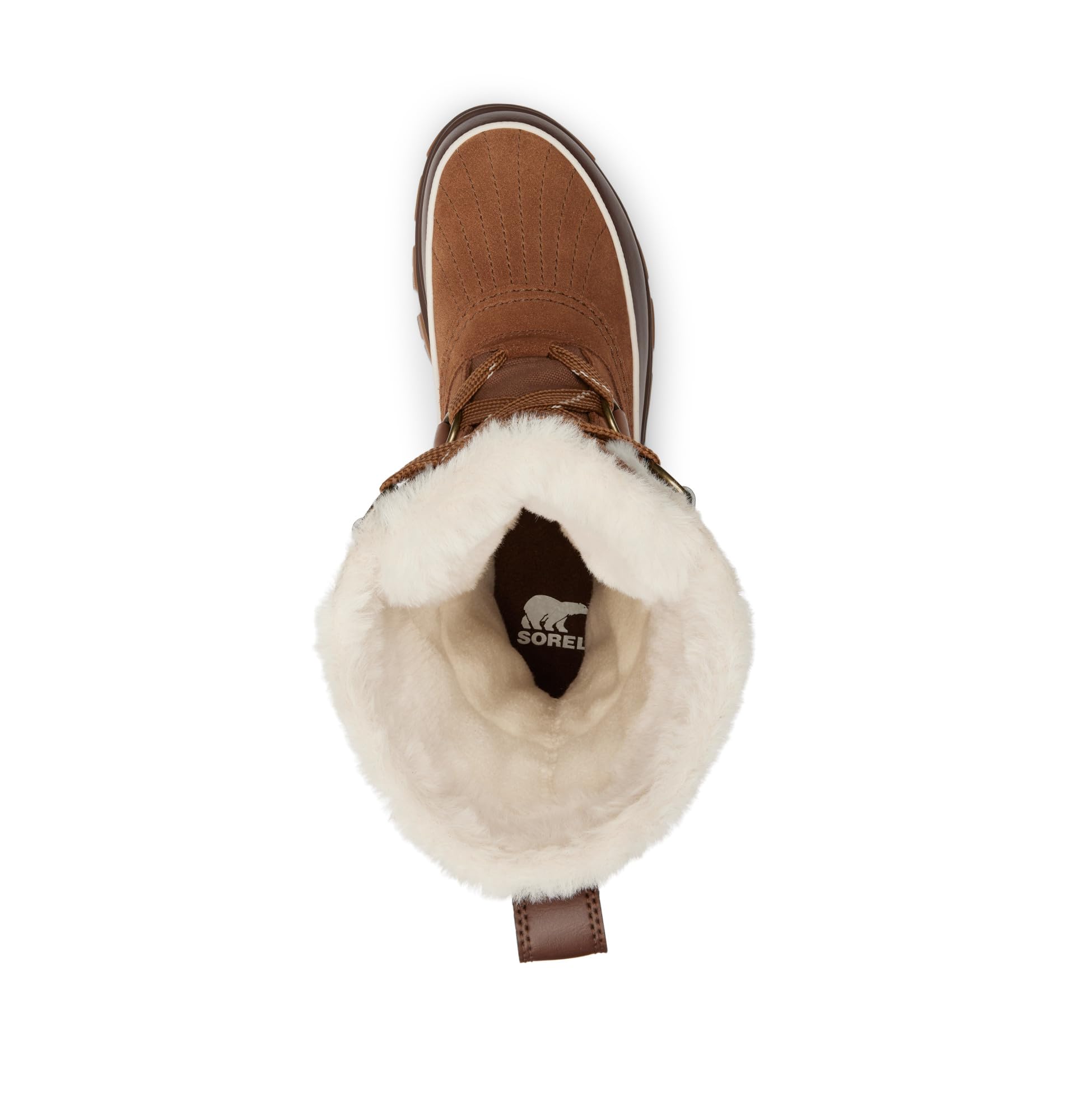 SOREL Women's Tivoli V Tall Waterproof Boot - Velvet Tan, Tobacco - 8