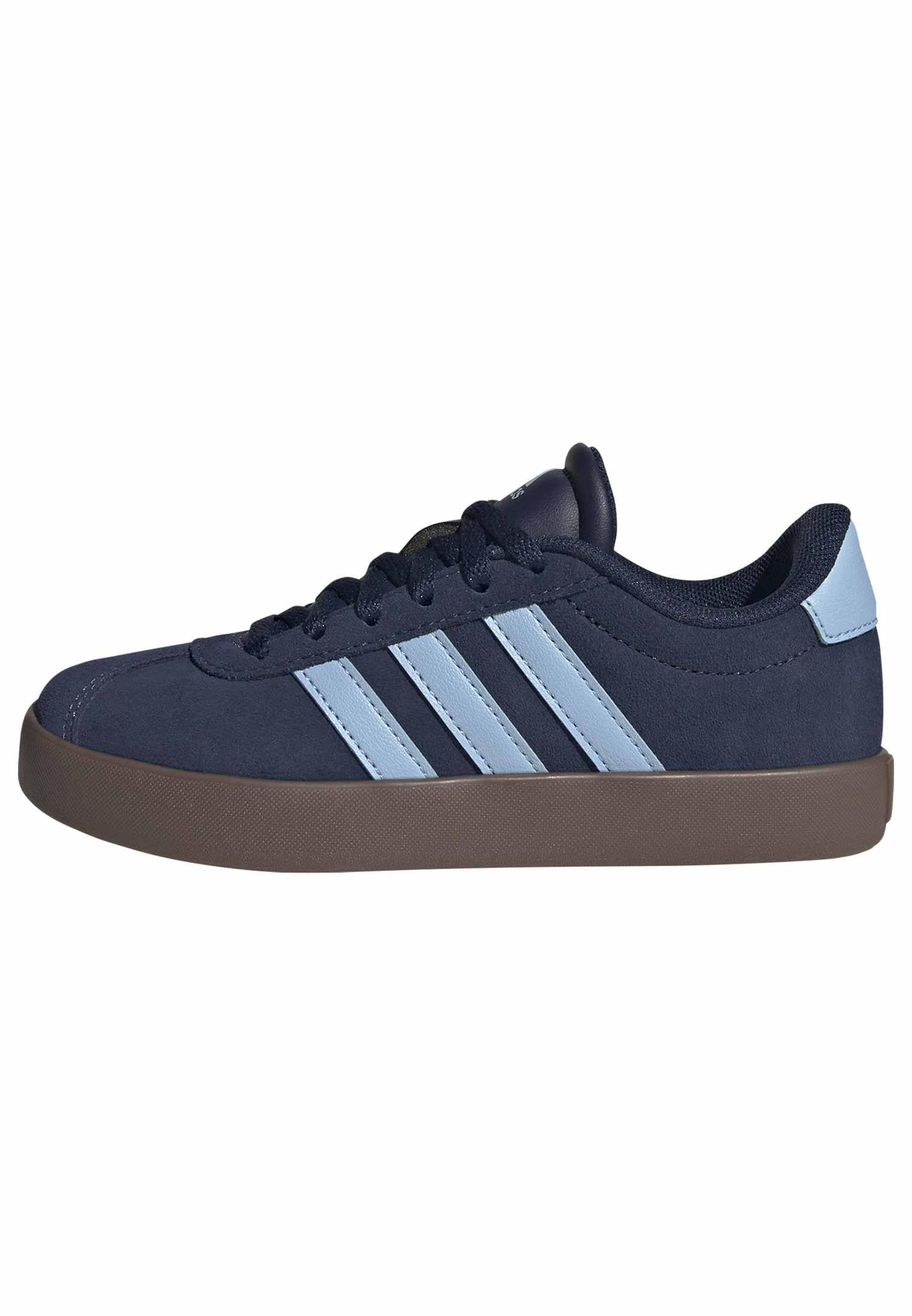 Adidas Unisex-Kids VL Court 3.0, Night Indigo/Clear Sky/Gum, 4.5