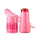 Milk Makeup Cooling Water Jelly Tint – Long-Lasting Sheer Lip + Cheek Stain with Firming Vegan Collagen + Hydrating Aloe – Transfer Proof, Buildable Lip Tint + Blush – Chill (Red), 0.17 oz