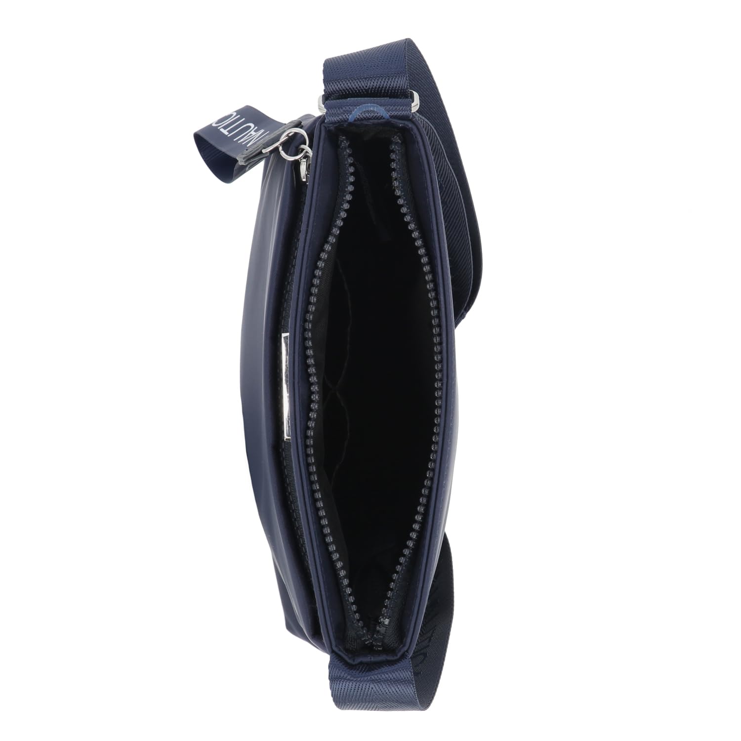 Nautica Diver Nylon Small Women's Crossbody Bag Purse with Adjustable Shoulder Strap, Indigo 2