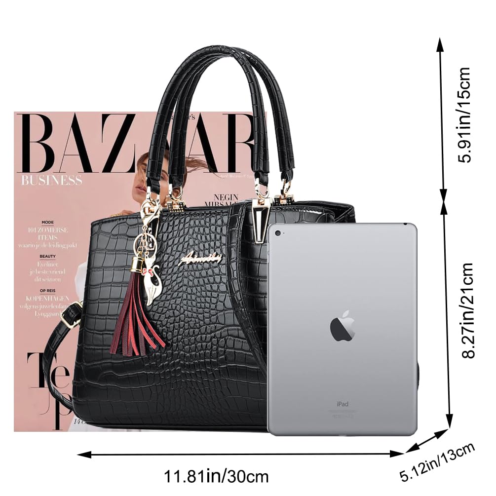 ALARION Womens Purses and Handbags Shoulder Bag Ladies Designer Satchel Messenger Tote Bag