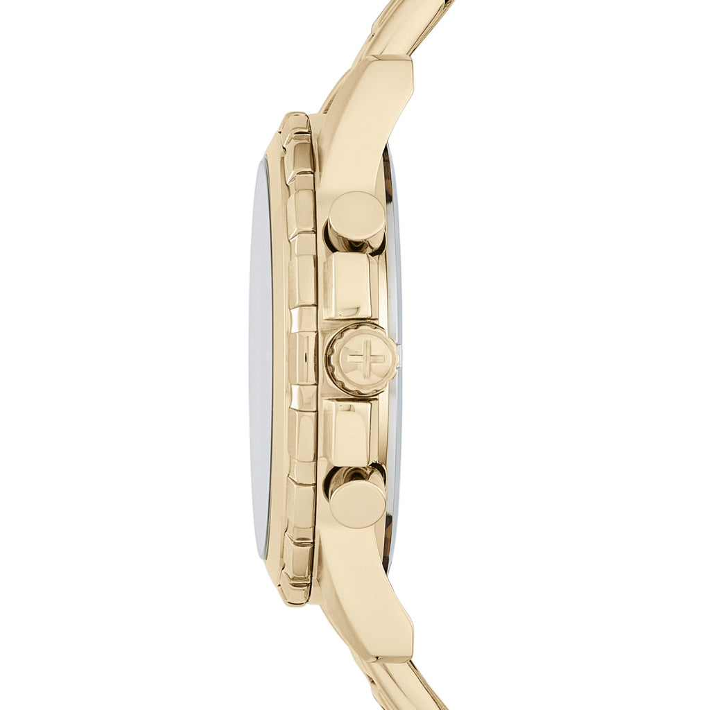 Fossil Men's Watch, Dean Quartz Stainless Steel Chronograph Watch for Men, Color: Gold