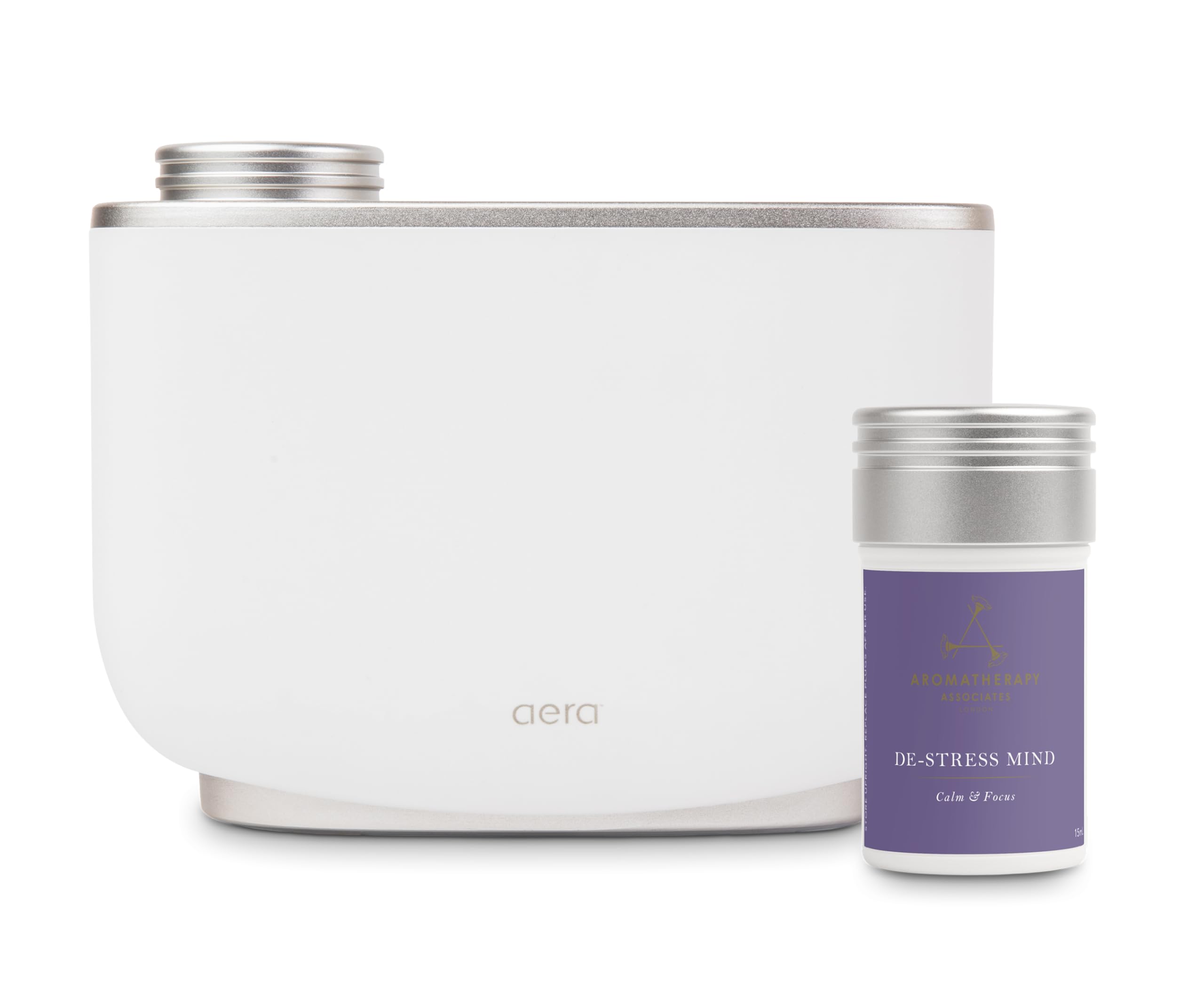 Aera De-Stress Mind Home Aromatherapy Fragrance Scent Refill - Frankincense, Petitgrain and Wild Chamomile Essential Oils - Works with The Aera Diffuser