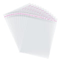 Morepack Self Sealing Cellophane Bags,5x7 Inches 200 Pcs Clear Resealable Cookie Bags Self Adhesive for Packaging Cookies,Favors, Products
