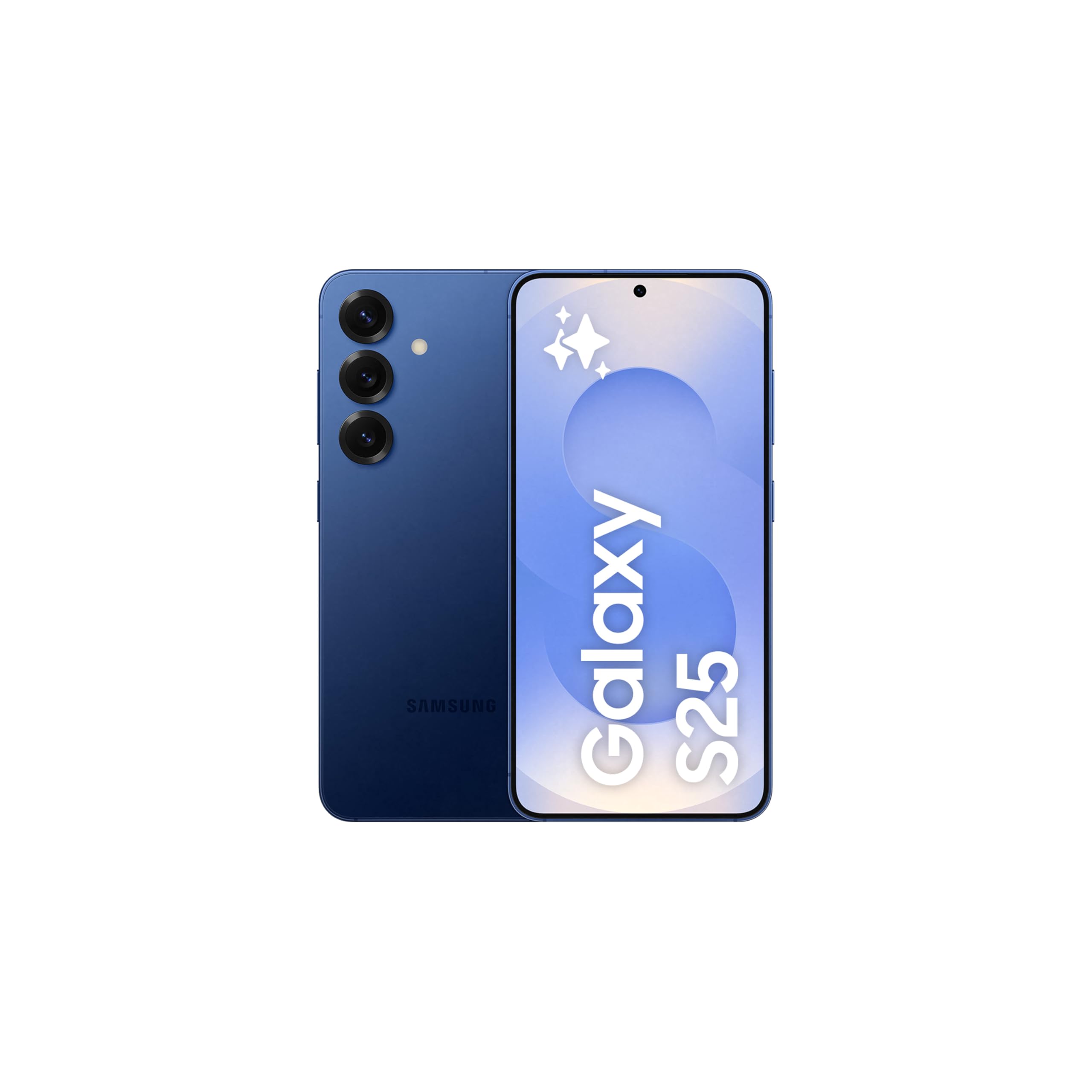 Samsung Galaxy S25 5G SM-S931B/DS 256GB 12GB Dual SIM Factory Unlocked GSM Smartphone, 6.2" 120Hz AMOLED Display, 50MP Cameras - International Version (Navy)