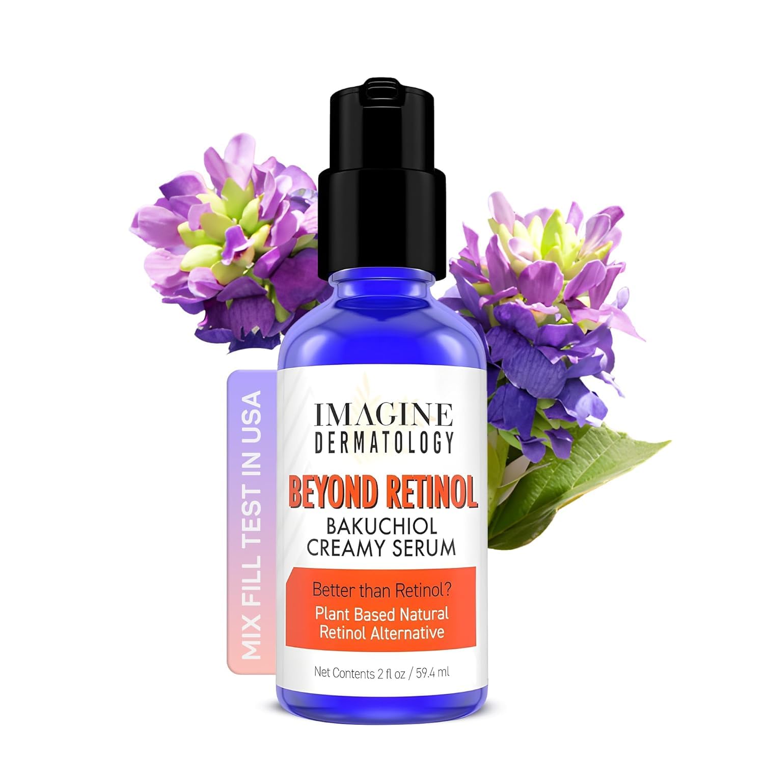 2% Bakuchiol 2 floz Creamy Serum - Beyond Retinol Generous Size - G3L Delivery System for Anti-Aging & Anti Wrinkle Moisturizer Bio-Retinol - Bakuchiol Oil, 59.4 ml