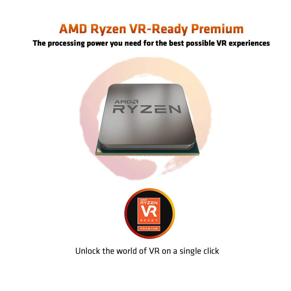 AMD Ryzen 3 3100 4-Core, 8-Thread Unlocked Desktop Processor with Wraith Stealth Cooler