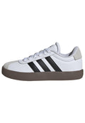 Adidas Unisex-Kids VL Court 3.0, White/Black/Grey, 4.5