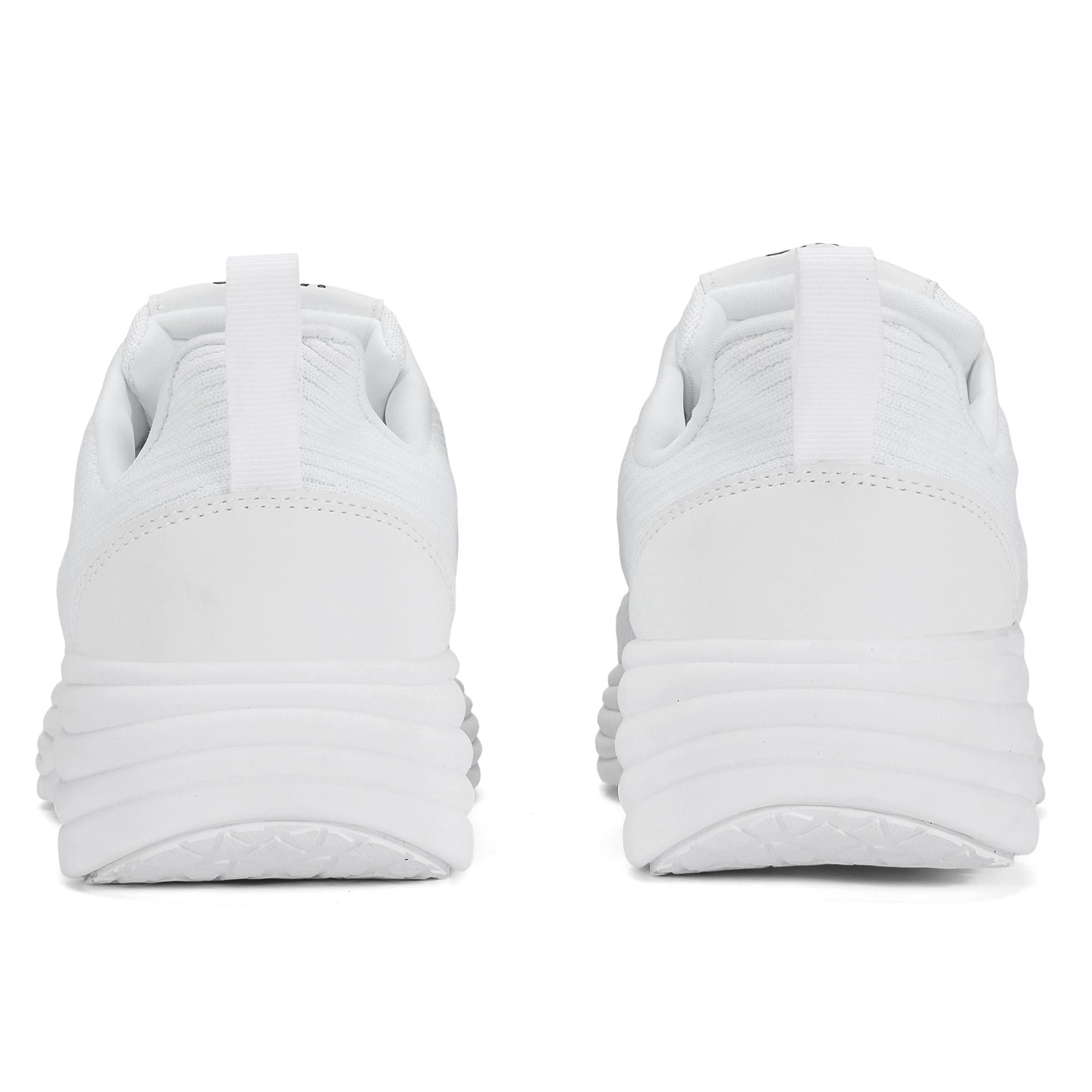 WXQ Men's Casual Walking Shoes Lightweight Breathable Comfortable Non Slip Running Shoes Tennis Workout Athletic Fashion Sneakers White Size 10