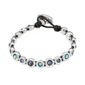 Uno de 50 Magic Touch Bracelet PUL2038AZUMTL0M Azure Blue