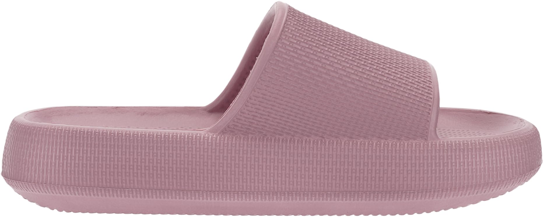 BRONAX Pillow Slippers for Women and Men | House Slides Shower Sandals | Cushioned Thick Sole 40-41 Blush