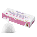 Covfresh Odor Sealing Baby Diaper Disposable Bags - S/220 Counts Unscented, Durable Diaper Sacks for Home, Travel & On-the-Go Use (Color:White)