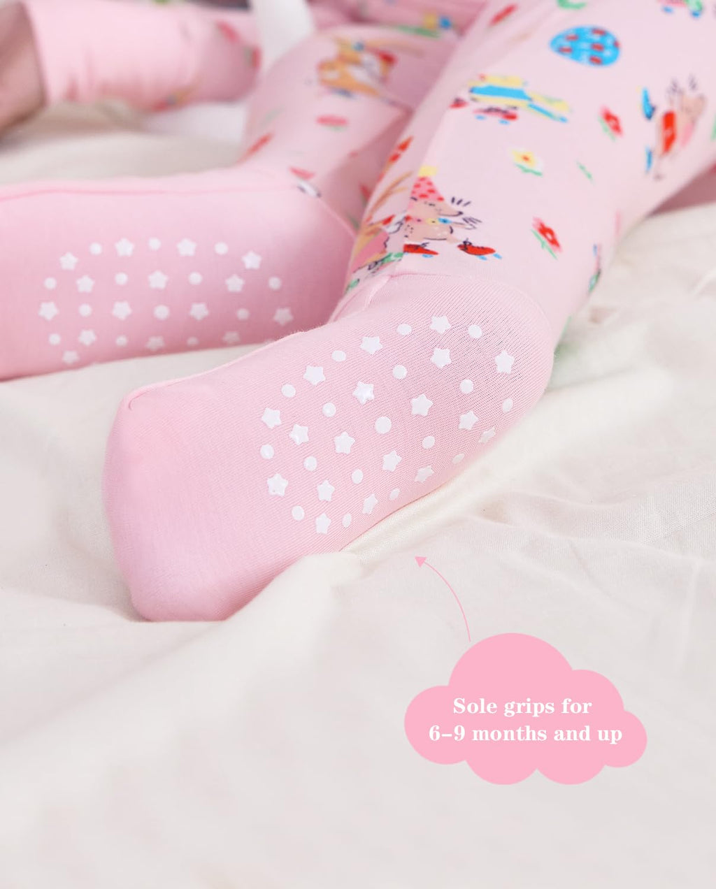 babee Reshinee Bamboo Viscose Baby Footie Pajama, Zipper Pajamas for Baby Boys & Baby Girls 0-24M