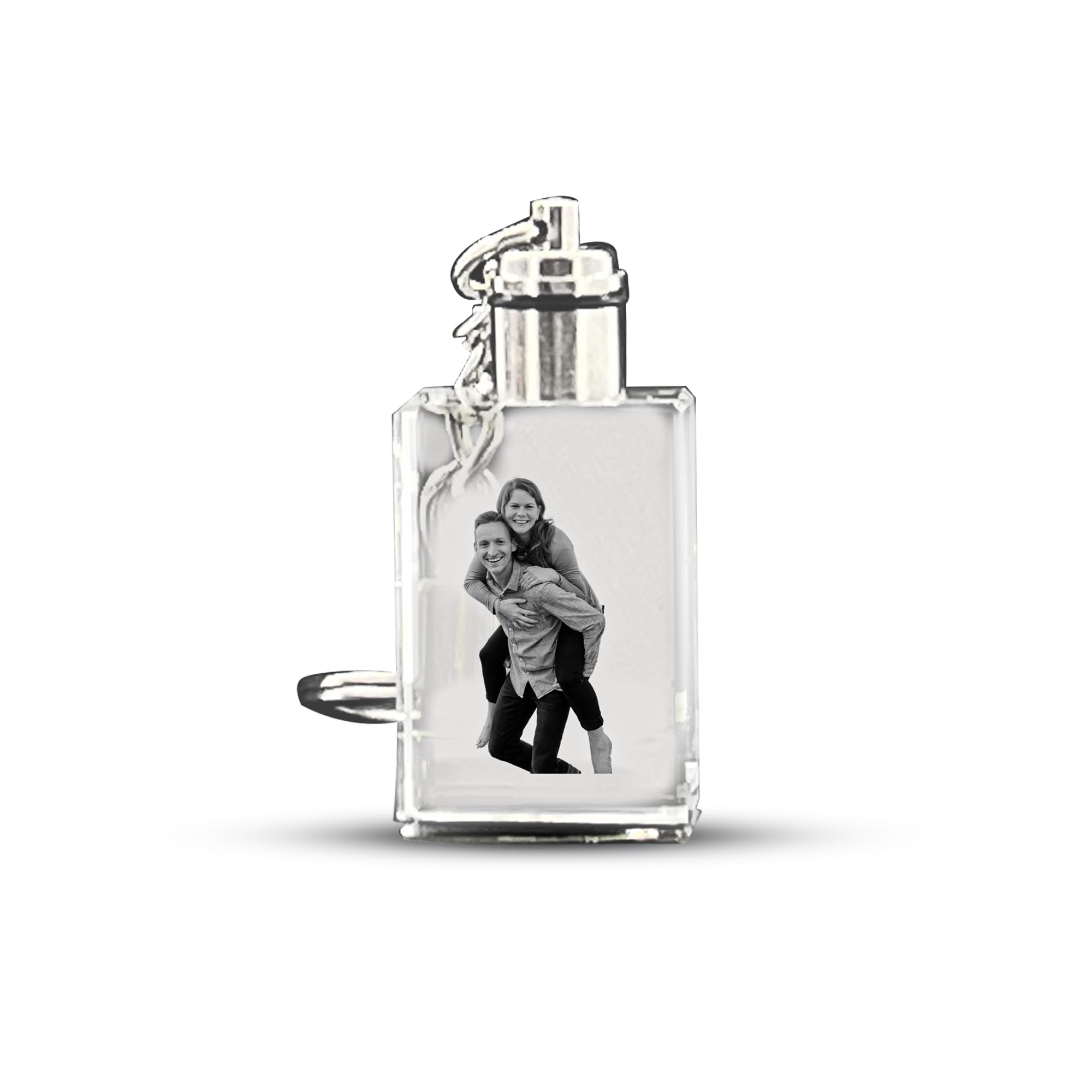 A&B Crystal Collection Personalized Keychain (Pack of 1)
