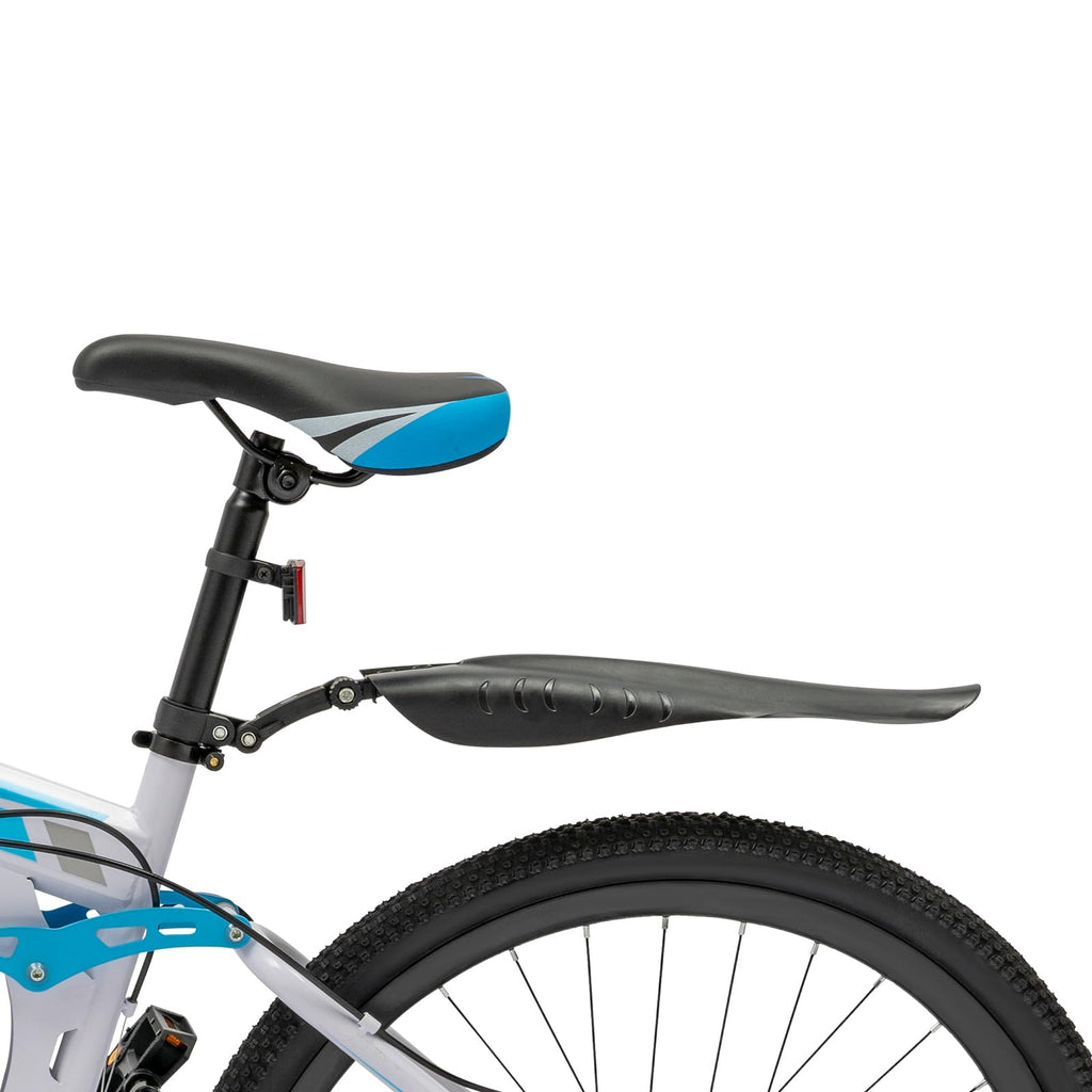 Arligaaduo 26 Inch Foldable Mountain Bike, 21 Speed Folding Mountain Bike with Double Shock Effect, Full Suspension Powerful Mechanical Dual Disc Brakes, Unique Design and Ergonomic Frame & Cushion