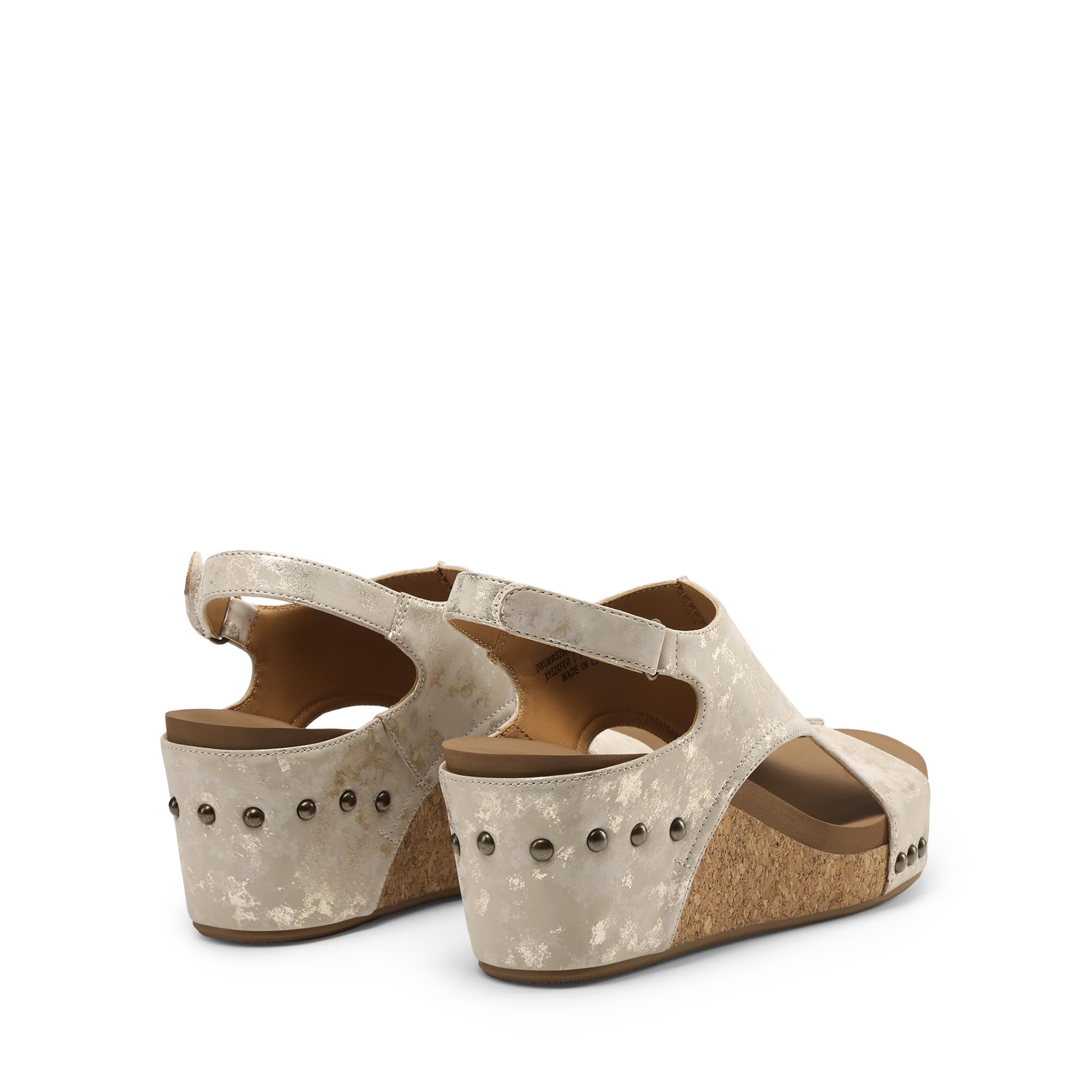 DREAM PAIRS Women's Platform Wedge Sandals, Comfortable Peep-Toe Cork Casual & Dressy Summer Lightweight Shoes For All Day Wear,Size 7.5,Taupe,DWUMWS2503
