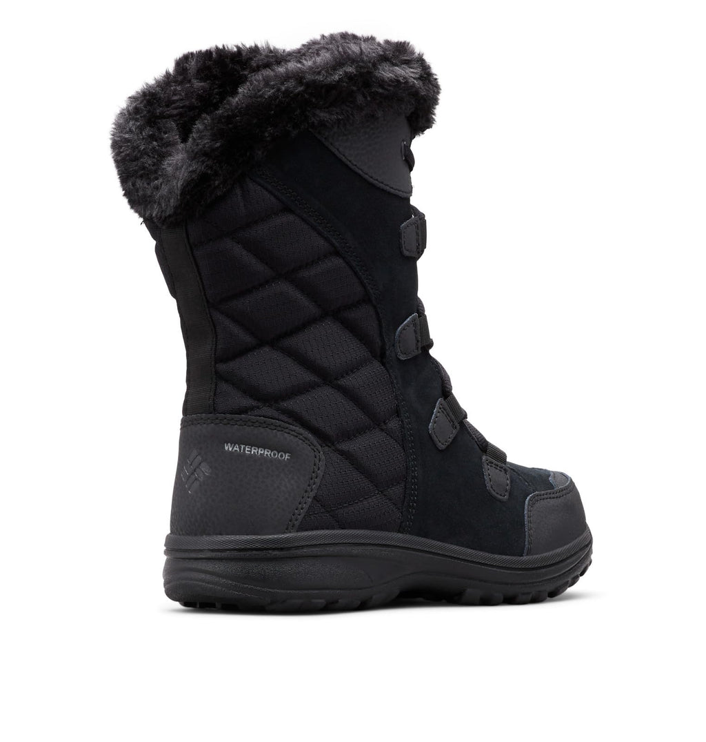 Columbia Womens Ice Maiden II, Black/Columbia Grey, 7