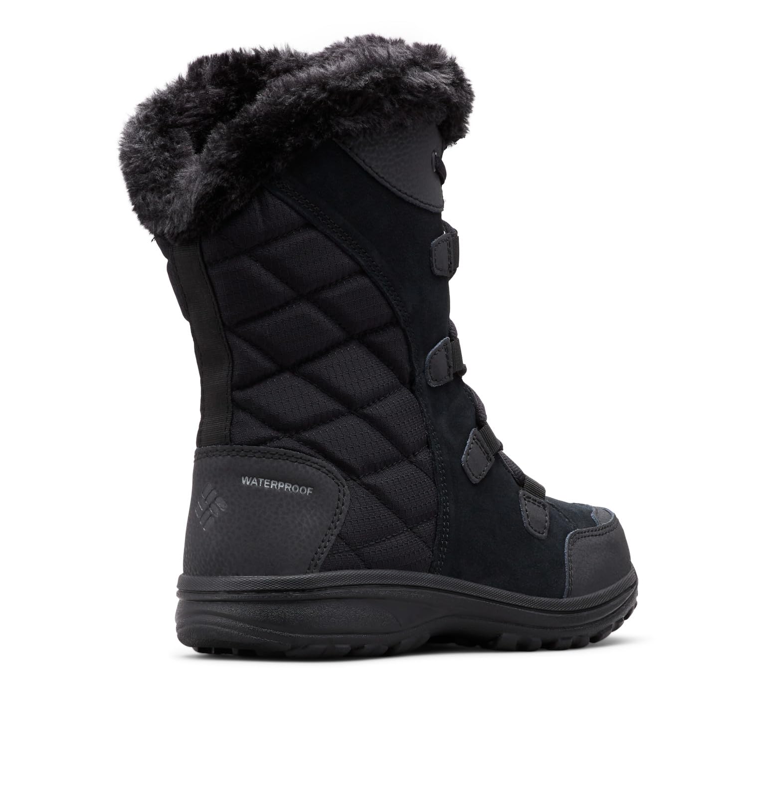 Columbia Womens Ice Maiden II, Black/Columbia Grey, 7