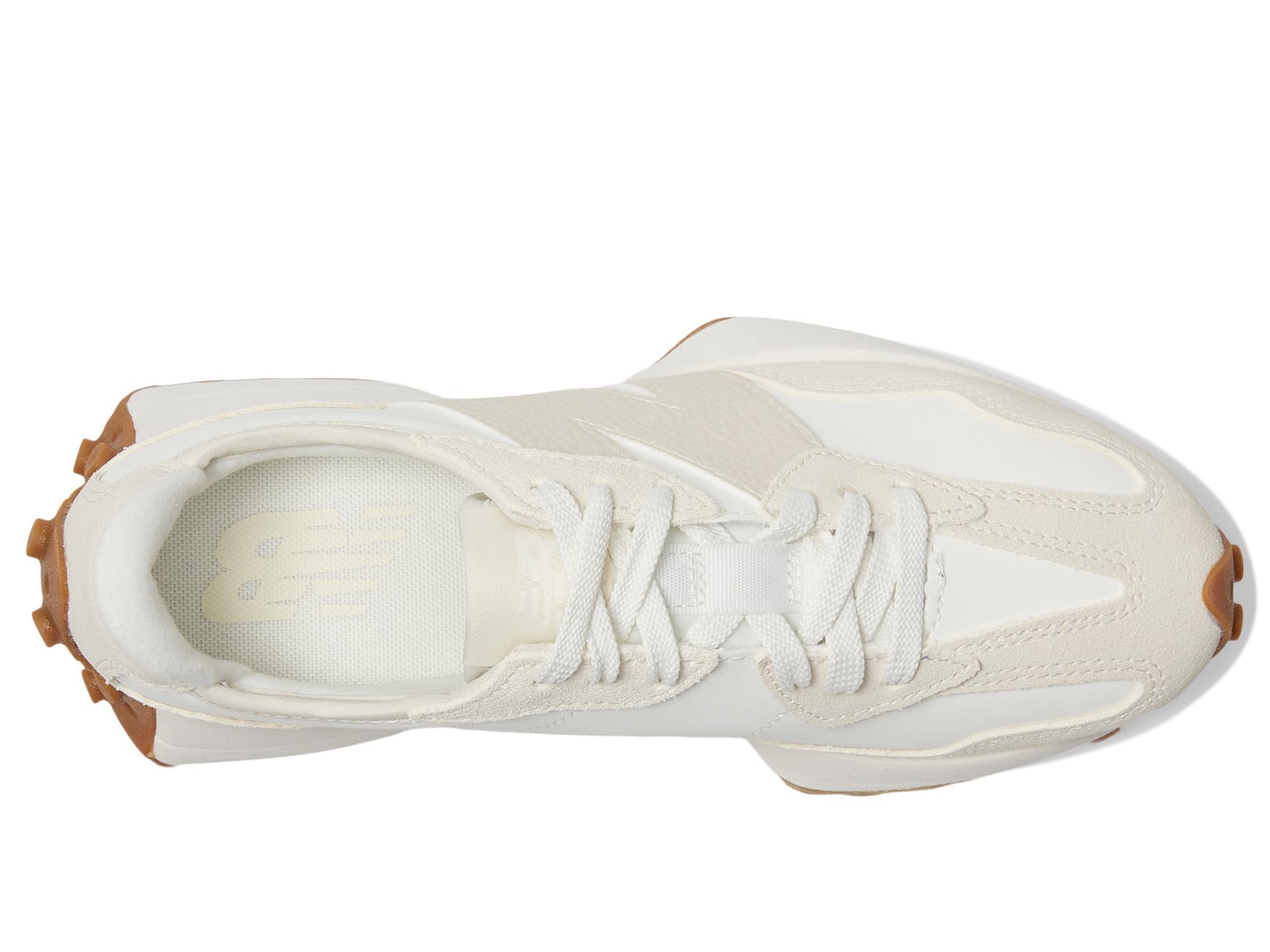 New Balance Women's 327 Sneaker, Linen, 8