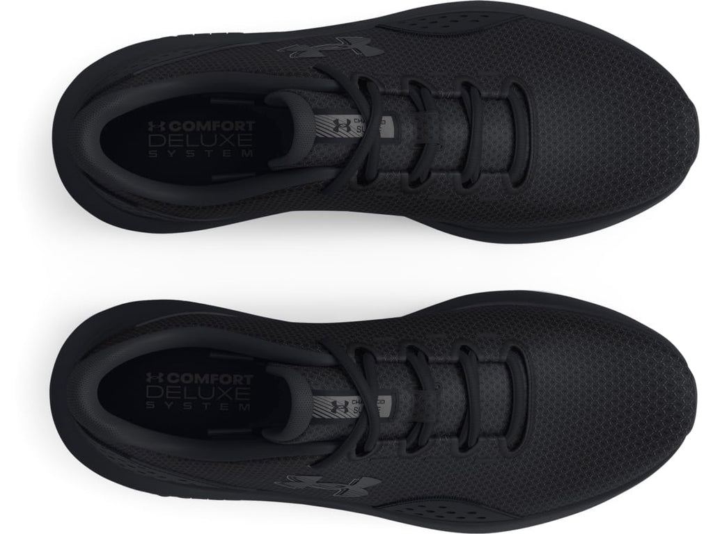 Under Armour Men's Charged Surge 4, (002) Black/Black/Black, 13, US