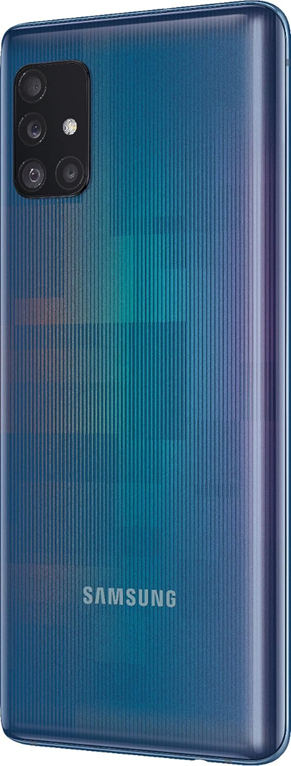 SAMSUNG Galaxy A51 | 128GB | Android Smartphone | Prism Blue - Unlocked - (Renewed)