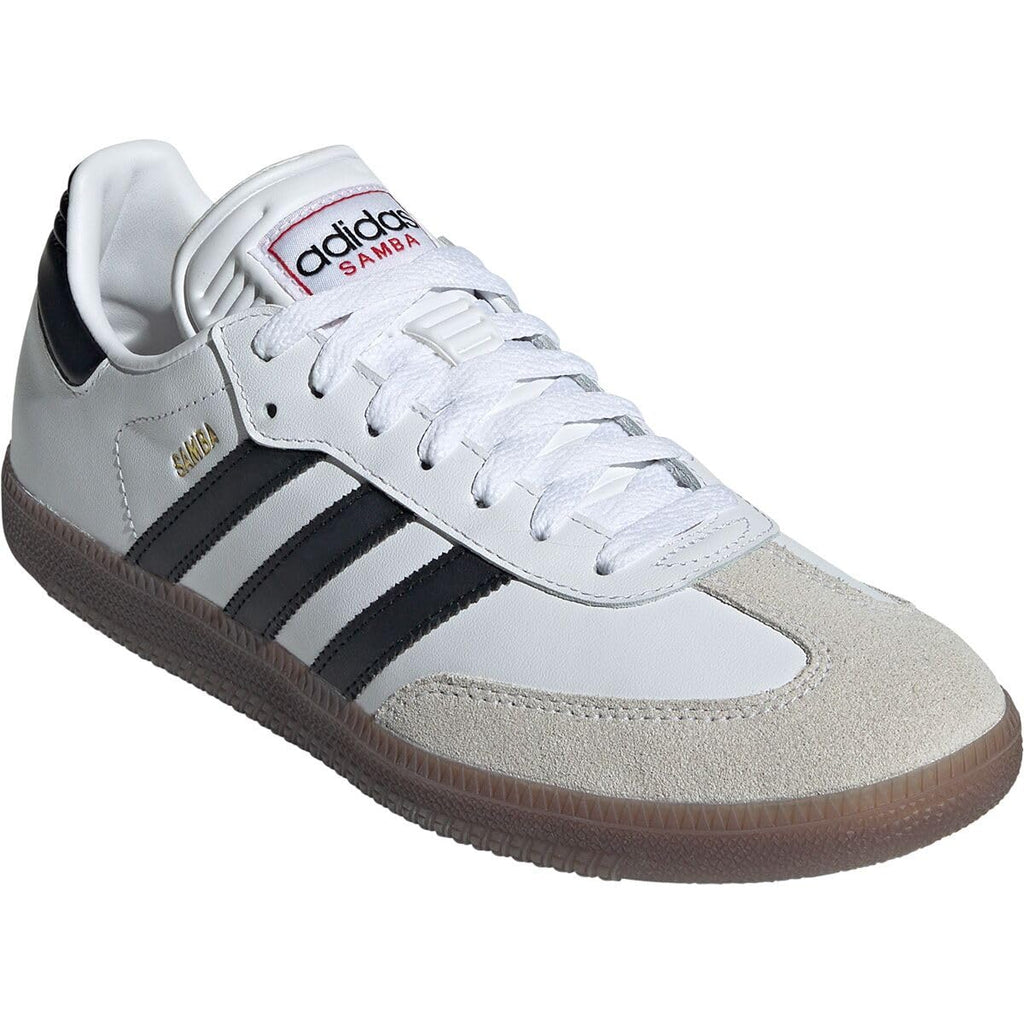Adidas Unisex-Adult Samba Indoor, White/Black/Vivid Red, 6.5
