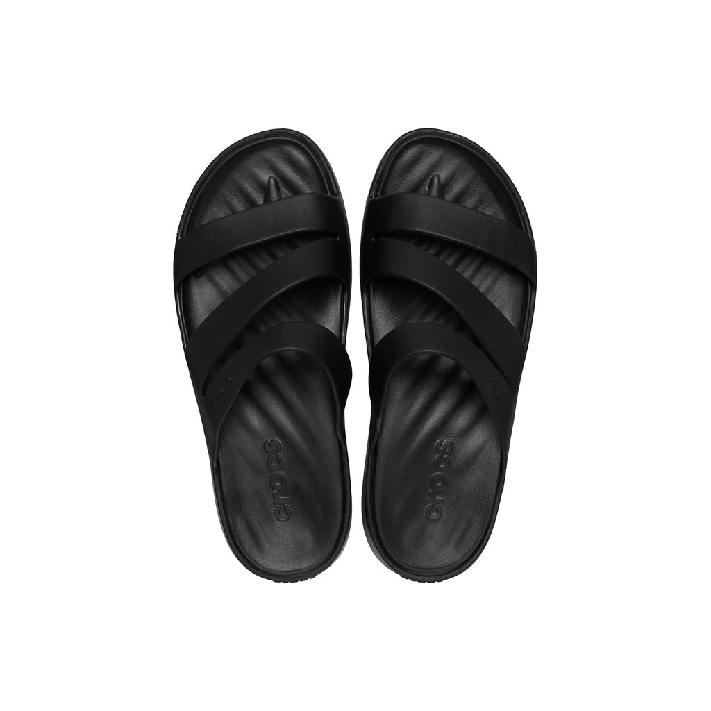 Crocs Women's Getaway Strappy Blk Sandal, BLACK, 5 UK (W7)
