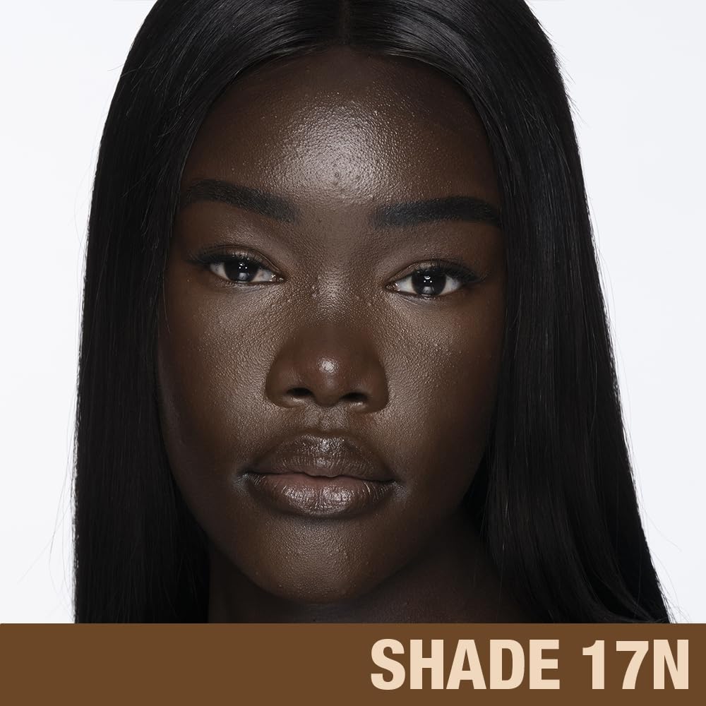 Charlotte Tilbury Beautiful Skin Medium Coverage Hydrating Foundation - Buildable Liquid Makeup for Instant Glow, Plumping Hydration & Lasting Skincare Benefits - 17 Neutral