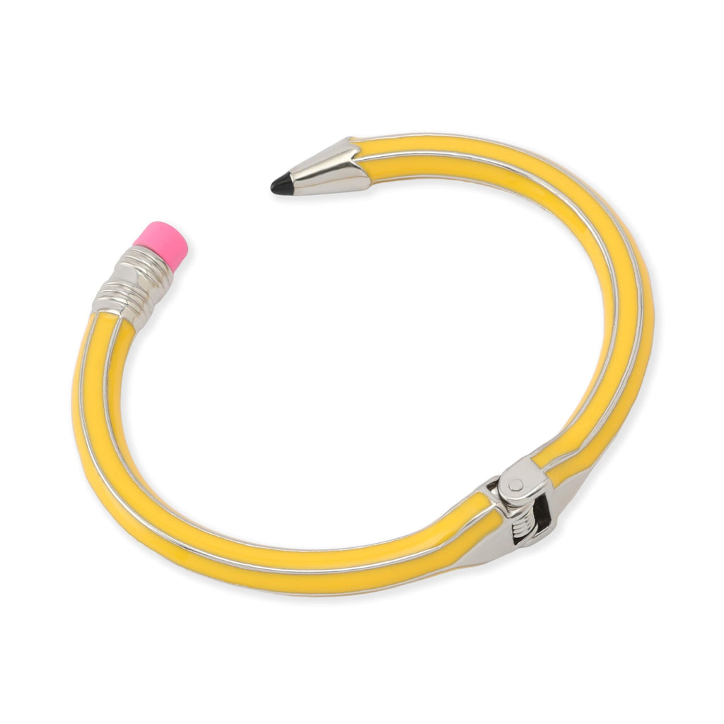 Betsey Johnson Women's Straight A's Pencil Cuff Bracelet