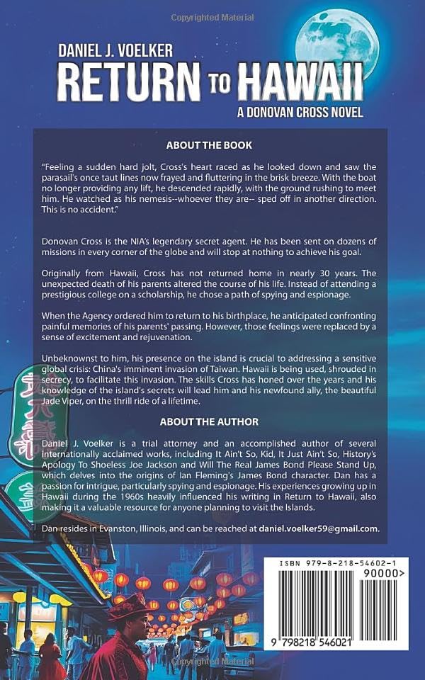 Return To Hawaii: A Donovan Cross Novel