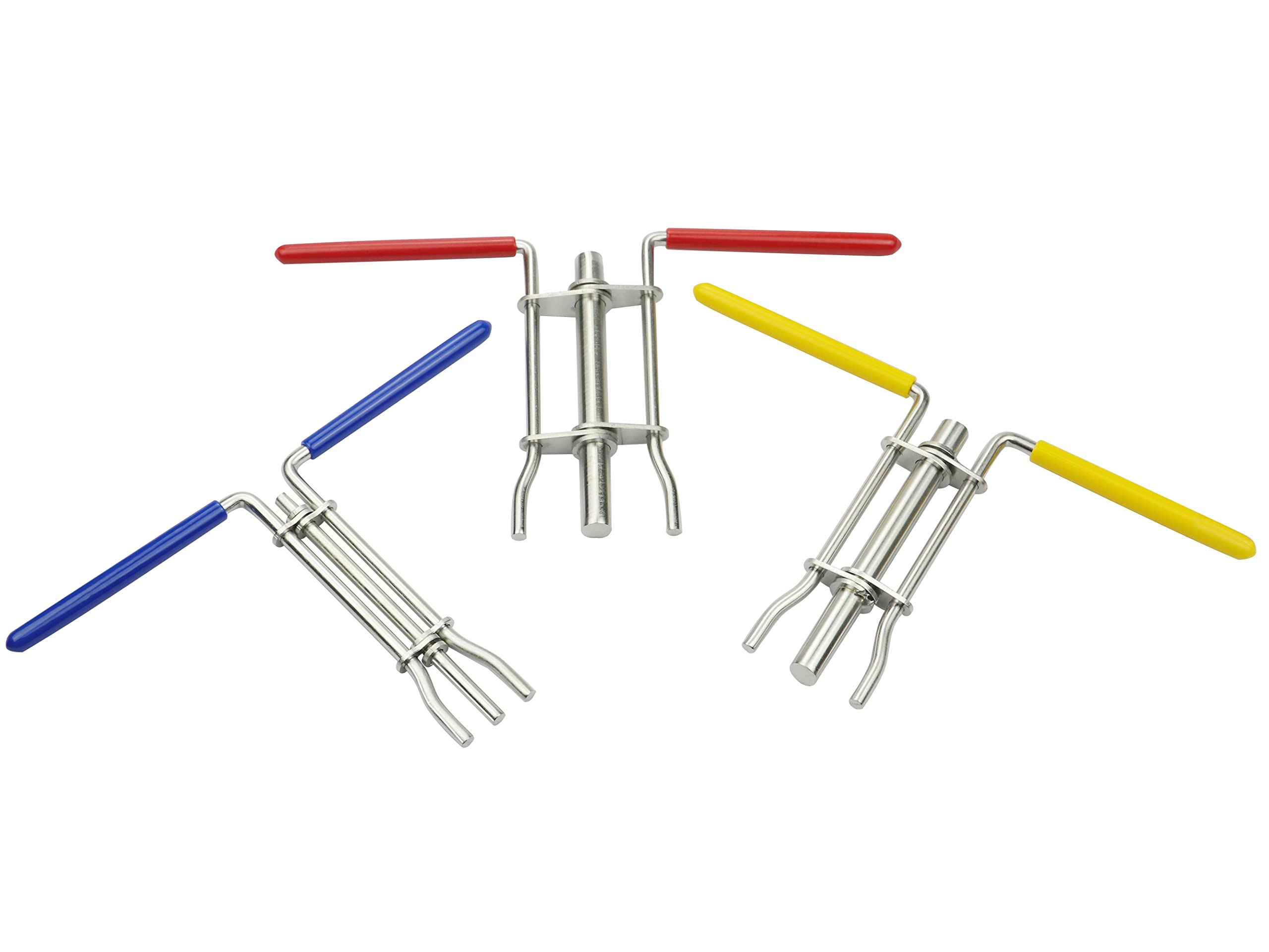 Mejiao Seal Installer Kit 3pc Seal Installation Tool Large, Medium and Small Hydraulic Cylinder Seal Tool Hydraulic Cylinder Tools With Rubber Protection Handle