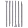 VIKING Car Detailing Pick Set for Car Detailing Kit, Safe Automotive Tool Set for Cleaning, Plastic Picks with 6 Cleaning Heads, Interior and Exterior Use, 6 Pack, Grey